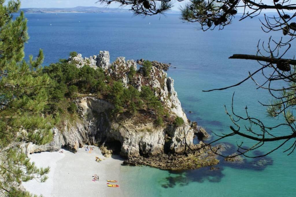 Unique Et Insolite, Chambre Privee - La Caloge De Kastell Dinn Crozon Bagian luar foto